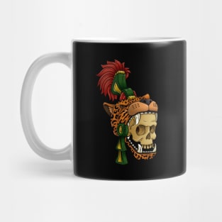 Jaguar knight skull Mug